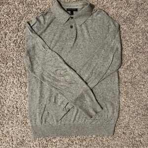 Banana Republic Light Gray Men's Sweater